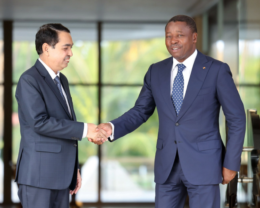 Faure Essozimna Gnassingbé & Shri Sayed Razi Haider Fahmi