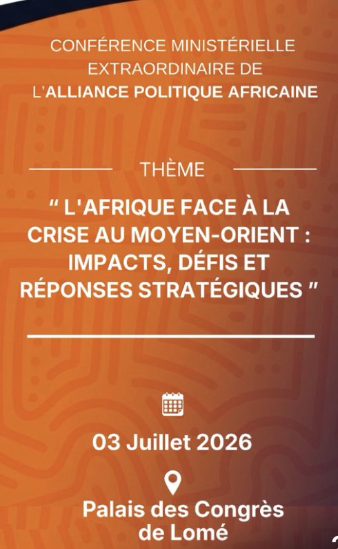 Conférence APA à Lomé