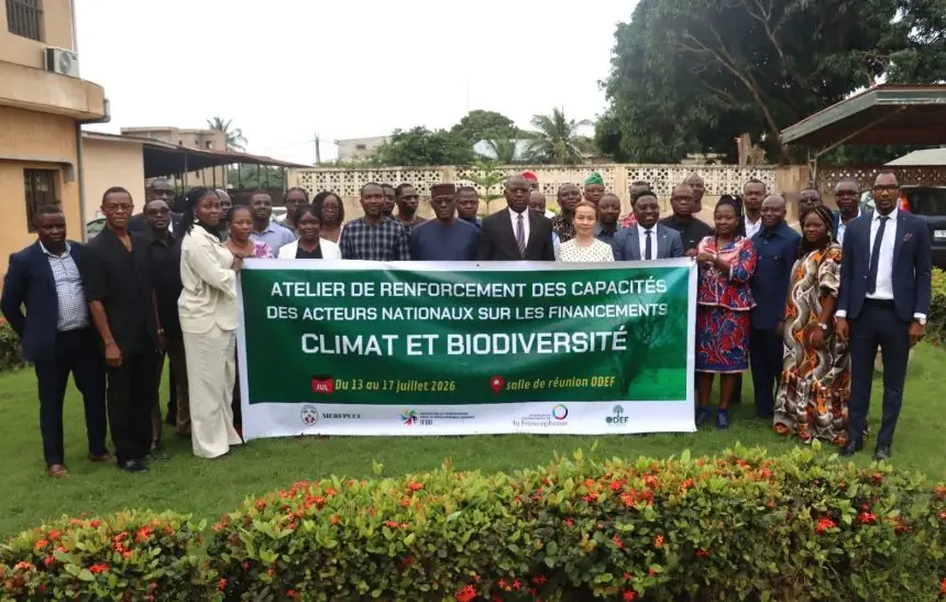 photo de famille lors de la formation