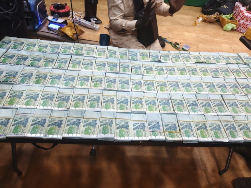Saisi de faux billet