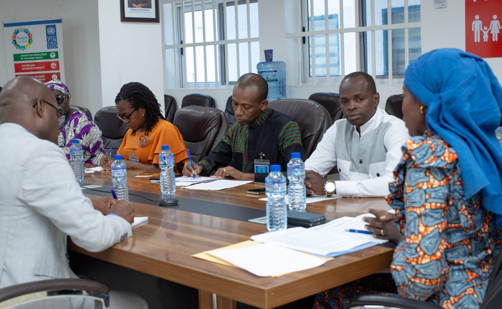 SYNJIT à la rencontre de la coordinatrice du SNU-TOGO