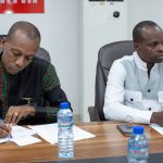 SYNJIT à la rencontre de la coordinatrice du SNU-TOGO
