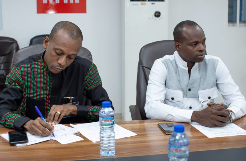 SYNJIT à la rencontre de la coordinatrice du SNU-TOGO