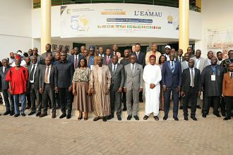 Photo de famille de la Cérémonie d’ouverture du cinquantenaire de l’EAMAU